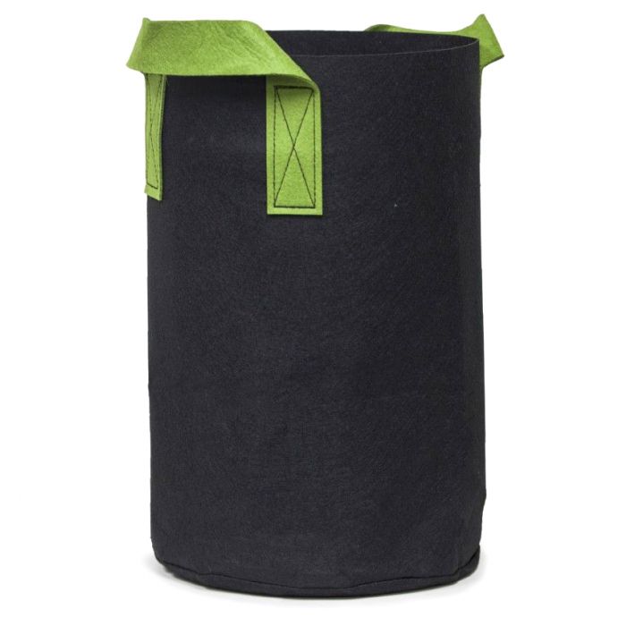 Heavy Duty Aeration Fabric Grow Bag Container with Handles - Tall